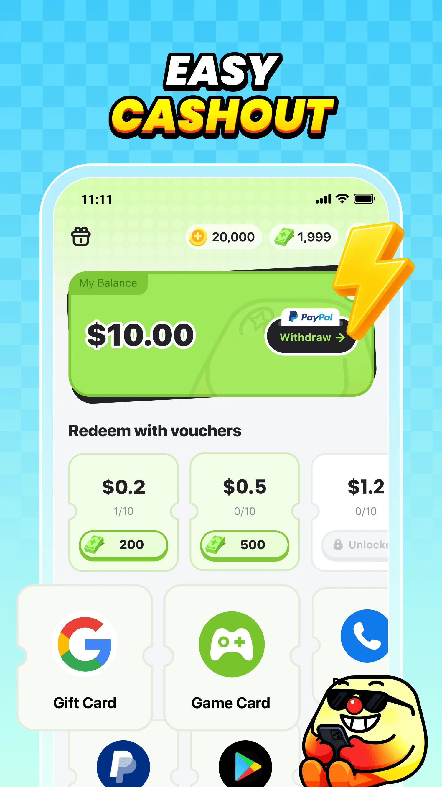 Pinjoy: Games & Rewards screenshot